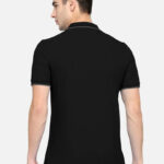 BULLMER Mens Regular Fit Printed Polo Collared Tshirt