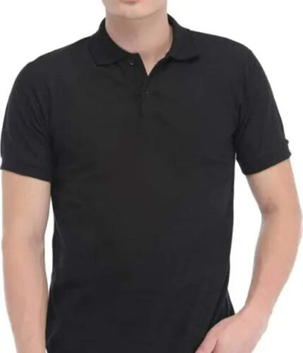 SIRTEX EAZY Regular Polo Collar Neck Sports Cotton Solid T-Shirt for Men's and Boys