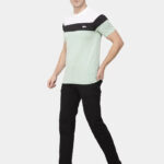 Ekom Cotton Blend T-Shirt for Men Boys | Half Sleeve Color Block Tshirt