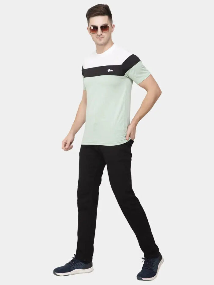 07c94643-1a40-44cf-89f4-4e43eecf2636_14559771-originnm80prcnt Ekom Cotton Blend T-Shirt for Men Boys | Half Sleeve Color Block Tshirt