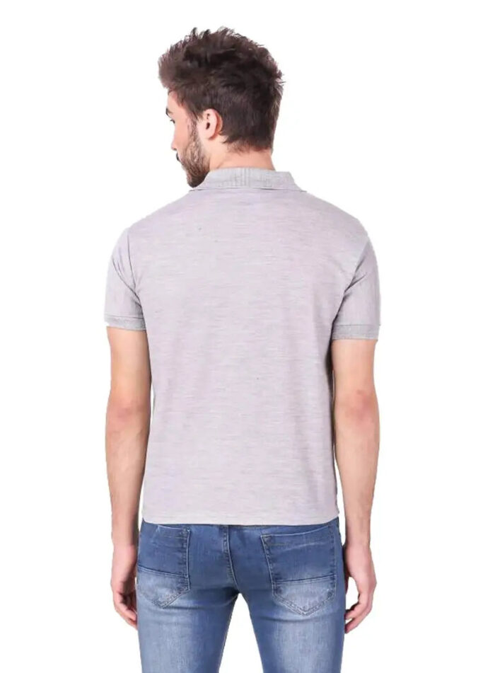 KEOTI Poly Cotton Polo Collar  Plain Comfort Fit T-Shirt for Mens