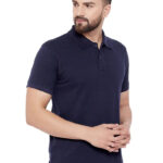 Single Polo Neck Men's T-Shirt