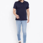 Single Polo Neck Men's T-Shirt