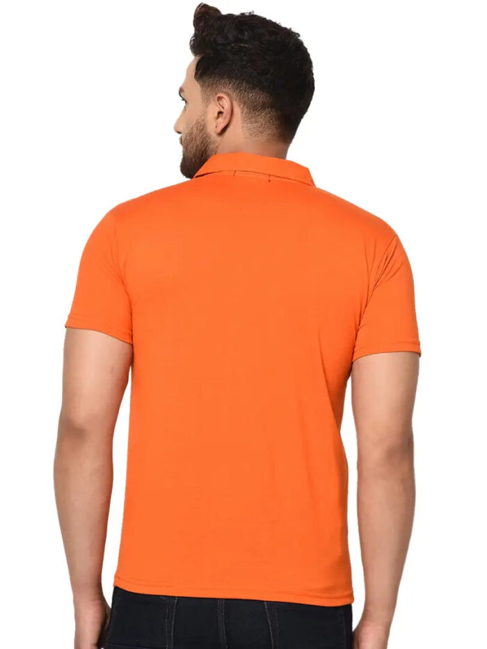 Single Polo Neck Men's T-Shirt