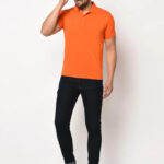 Single Polo Neck Men's T-Shirt
