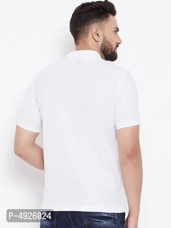 Single Polo Neck Men's T-Shirt