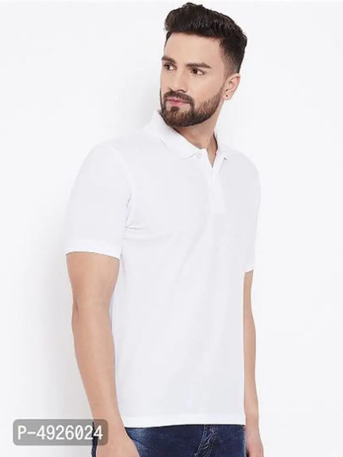 Single Polo Neck Men's T-Shirt