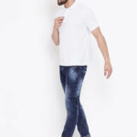 Single Polo Neck Men's T-Shirt