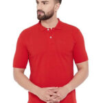 Single Polo Neck Men's T-Shirt