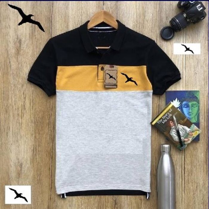 1618232736091_5_23_PSA102-originnm80prcnt Men's Multicoloured Cotton Blend Striped Polos T-Shirt