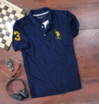 Mens Polycotton Polo Collar T-Shirt