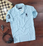Mens Polycotton Polo Collar T-Shirt