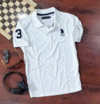 Mens Polycotton Polo Collar T-Shirt