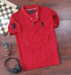 Mens Polycotton Polo Collar T-Shirt