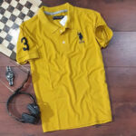 Mens Polycotton Polo Collar T-Shirt