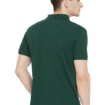 BOTTLEGREEN POLO NECK TSHIRTS IN COTTON POLY FABRIC