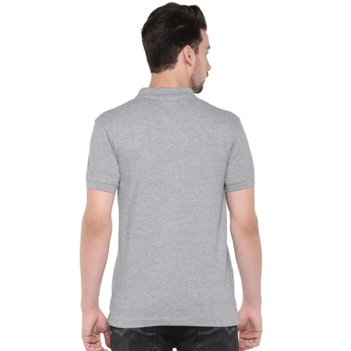 1653546783772_145_23_GREY3-originnm80prcnt GREY POLO NECK TSHIRTS IN COTTON POLY FABRIC
