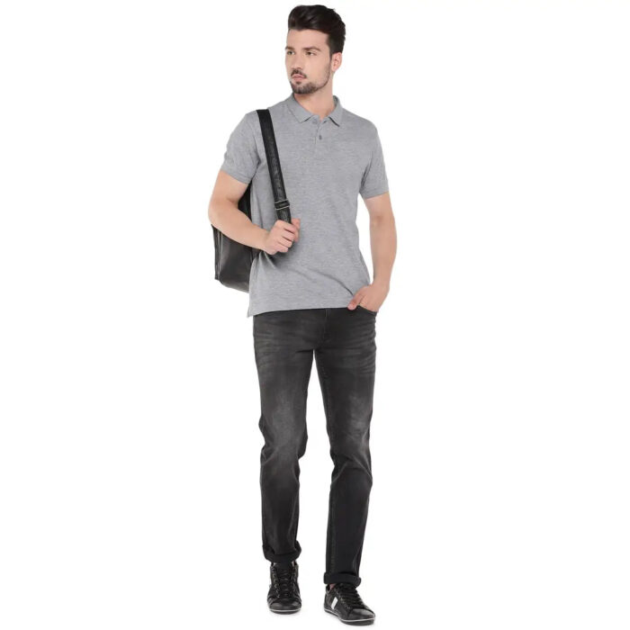 1653546793722_145_21_GREY-originnm80prcnt GREY POLO NECK TSHIRTS IN COTTON POLY FABRIC