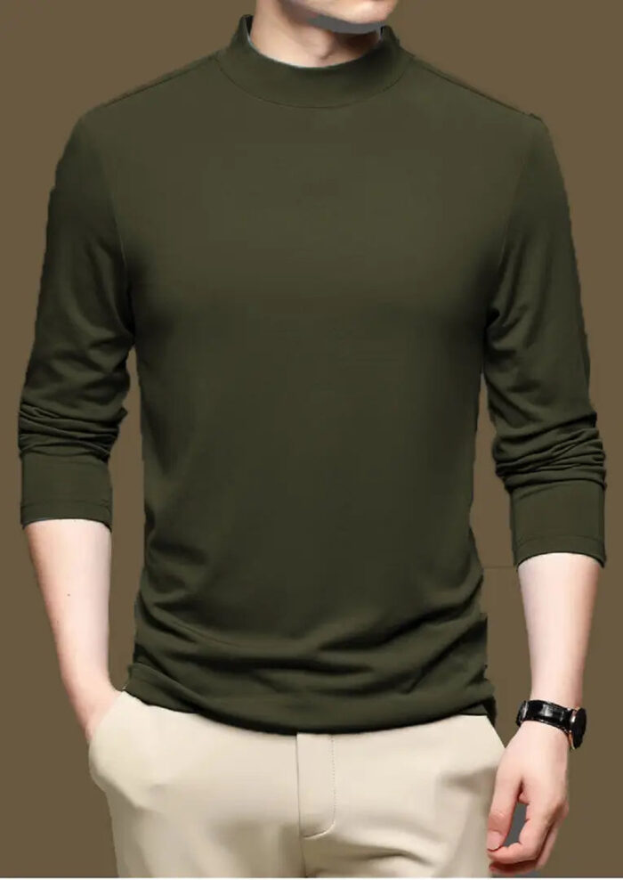 1656072088653_5_23_Mehndi2821-originnm80prcnt Lime Men's full sleeves turtle neck/high neck t shirt