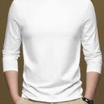 Lime Mens full sleeves turtle neck/high neck t shirt