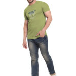Trendy Printed Pack Of 3 Round Neck Half Short Sleeve Tshirts For Men