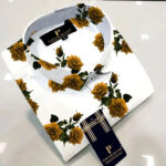 Classic Cotton Blend Printed Casual Shirts for Men