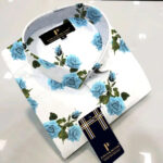 Classic Cotton Blend Printed Casual Shirts for Men