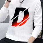 Polyester Full Sleeve Round neck Printed Men tshirt
