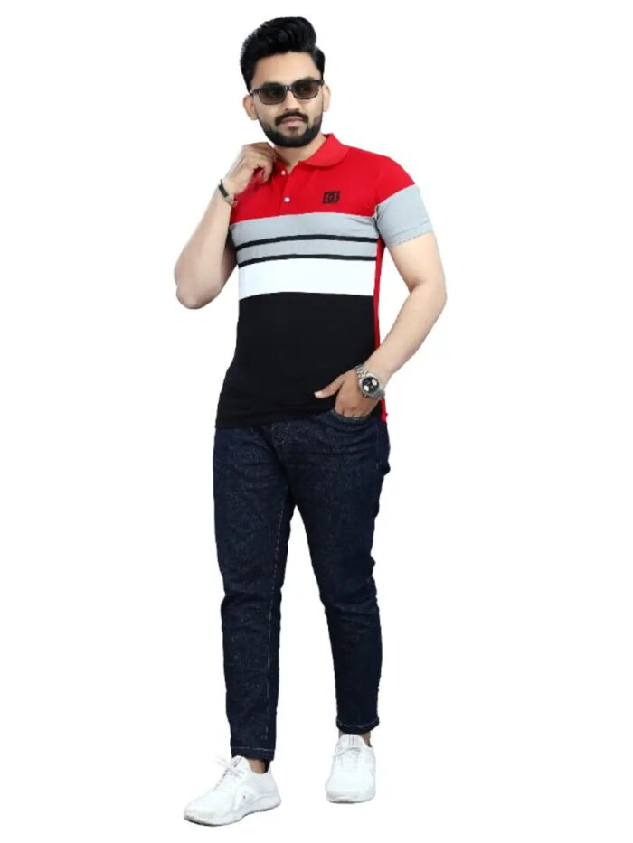 Classic Cotton Blend Solid Tshirt for Men