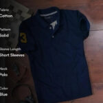 Mens Polycotton Polo Collar T-Shirt