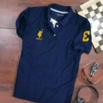 Mens Polycotton Polo Collar T-Shirt