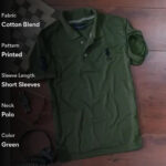 Mens Polycotton Polo Collar T-Shirt