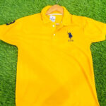 Mens Polycotton Polo Collar T-Shirt