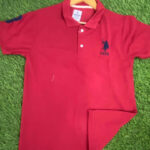 Mens Polycotton Polo Collar T-Shirt