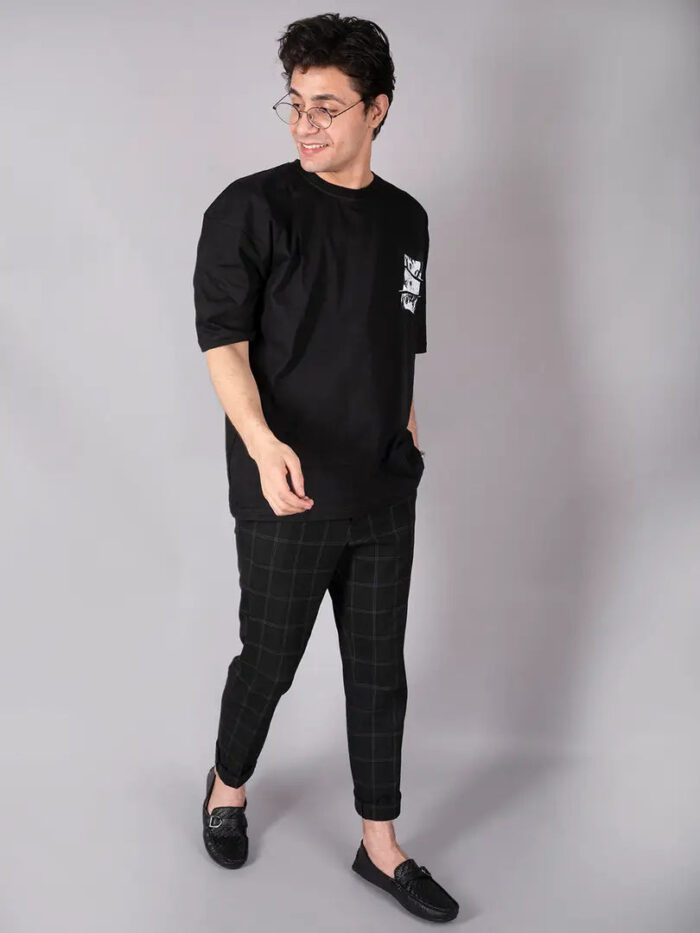 Urban Indy Premium Cotton Anime Graphics Print Oversize Tees