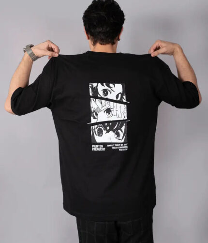 Urban Indy Premium Cotton Anime Graphics Print Oversize Tees