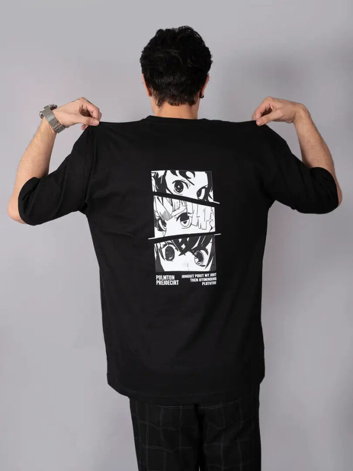 Urban Indy Premium Cotton Anime Graphics Print Oversize Tees