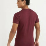 Men's Round Neck Printed Half Sleeve T-shirt