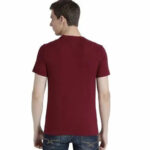 Men's Round Neck Printed Half Sleeve T-shirt