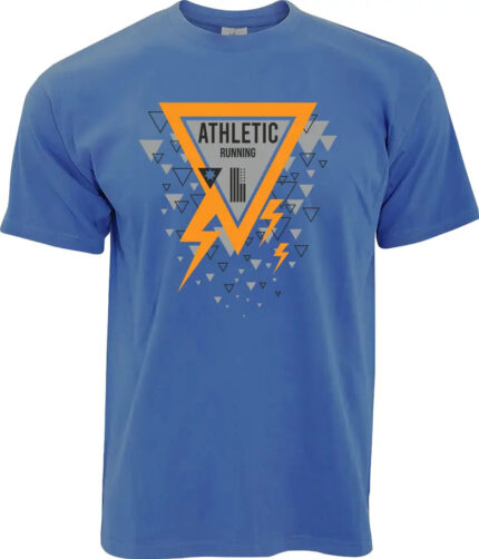 Men's Round Neck Printed Half Sleeve  T-shirt