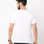 Men's Round Neck Printed Half Sleeve T-shirt