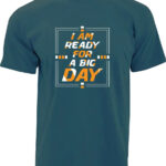 Men's Round Neck Printed Half Sleeve  T-shirt