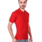 KEOTI Poly Cotton Polo Collar Plain Comfort Fit T-Shirt for Mens