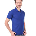 KEOTI Poly Cotton Polo Collar  Plain Comfort Fit T-Shirt for Mens