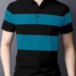 Reliable Multicoloured Cotton Blend Colourblocked Polos For Men