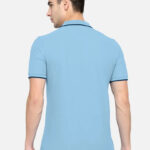 BULLMER Mens Regular Fit Printed Polo Collared Tshirt