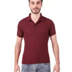 KEOTI Poly Cotton Polo Collar Plain Comfort Fit T-Shirt for Mens
