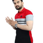 DYRECTDEALS Men's Regular Fit Red Polo T-Shirts