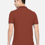 BULLMER Mens Regular Fit Printed Polo Collared Tshirt