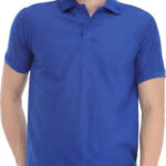 SIRTEX EAZY Regular Polo Collar Neck Sports Cotton Solid T-Shirt for Men's and Boys